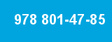 978 801-47-85